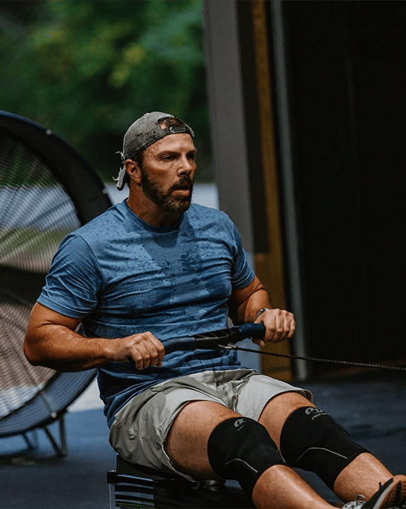 man rowing at WOTOWN FIT